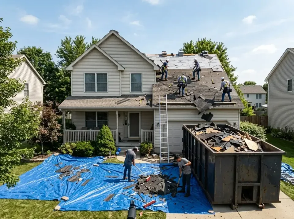 roof-replacement-debris-remova-004 — frequently asked questions, Cheapest Dumpster Rentals in Lakewood, SC